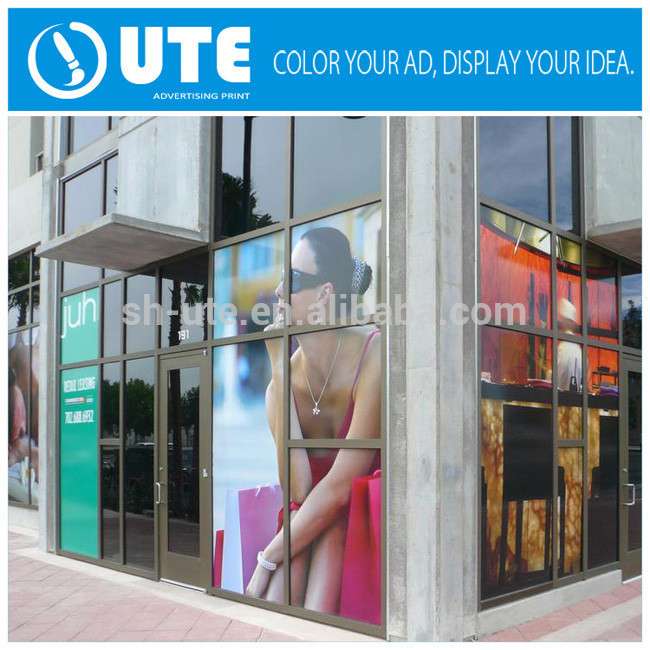 Custom glass film,Promotion window Sticker glass door pvc sticker