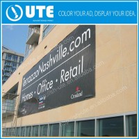 Waterproof Paper Printing Advertising street light banners with full printing solution