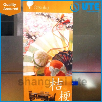 Custom china factory polyester hanging banner with CE certificate